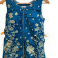 UK 16 / 42" - Turquoise Blue - Ladies Sharara / Palazzo Trousers Suit - UK Stock - Sangeet / Henna / Weddings - DIL9426 TA