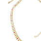 Fuchsia / Magenta / Dark Pink - Antique Gold Finish Saree Belt, Waist / Belly Chain - Fancy Dress , Bollywood - 15BL415 07A26