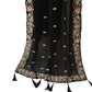 Black - Long Sleeve Blouse, Chiffon Lehenga Set - Weddings , Sangeet,  Henna, Haldi - 24h Dispatch - SWA09 PY 0624