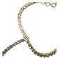 Gold - Gold Finish Panja / Indian Ladies Hand Accessory - Fashion Jewellery - Bollywood - Weddings - AE2443 11Jp24