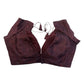 36" UK10 & 40" UK14 -Dark Maroon / Wine - Deep Neck & Back - Saree / Lehenga Blouse -UK Stock - Quick Dispatch - B246 09KP25