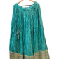 Size 12 / 38" Bust - Light Tuquoise - Ready Made Lehenga Set - UK Stock - 24h Dispatch - KTC250604 JY