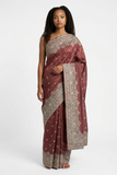 Coral - Fancy Party Saree with Blouse Piece - UK stock - 24hr Dispatch - VFU5348 03VV26