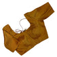 Copper Gold - Silky Saree blouse - UK Stock - Next Day / 2-3 Days Delivery - Size 34"-46" - XS, S, M, L, XL, XXL - VFL289 R