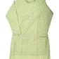 Light Pista Green - Rich Lucknowi Mens Indian Kurta set with Elasticated smart Pants - Weddings / Walimas , Sangeet, Eid, Mehndi / Henna - KCS1037 VR 0225