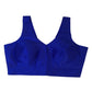 Royal Blue - Silky Saree blouse with cups,  Sleeveless - 38" - UK Stock - Quick Delivery - RNK - R722A-KY