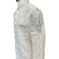 Size 40" - Cream - Rich Banarasi Stone Work Sherwani with Shoulder Emroidery - BS997 08KYY25