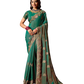 Turquoise - Fancy Party Saree with Blouse Piece - UK stock - 24hr Dispatch - LTF902 07VV26