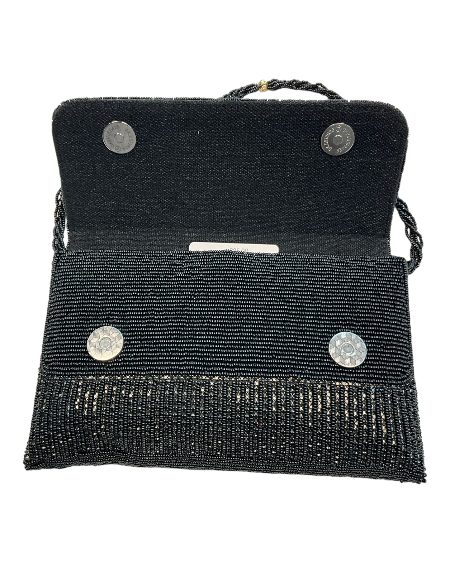 Black - Rich Hand Embroidered Clutch Bag / Handbag -Bollywood / Weddings - AKB278 11KJ25