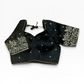 Size 40" / UK 14 - Black - Zari Embroidered Silk Blouse with Elbow-Length Sleeves - UK Stock - With Margin inside - VAM1296 - KY