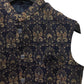 Navy Blue Benarasi Handloom Brocade Mens Waistcoat - Amazing Fit - Great Quality - YD2409 KA 0424