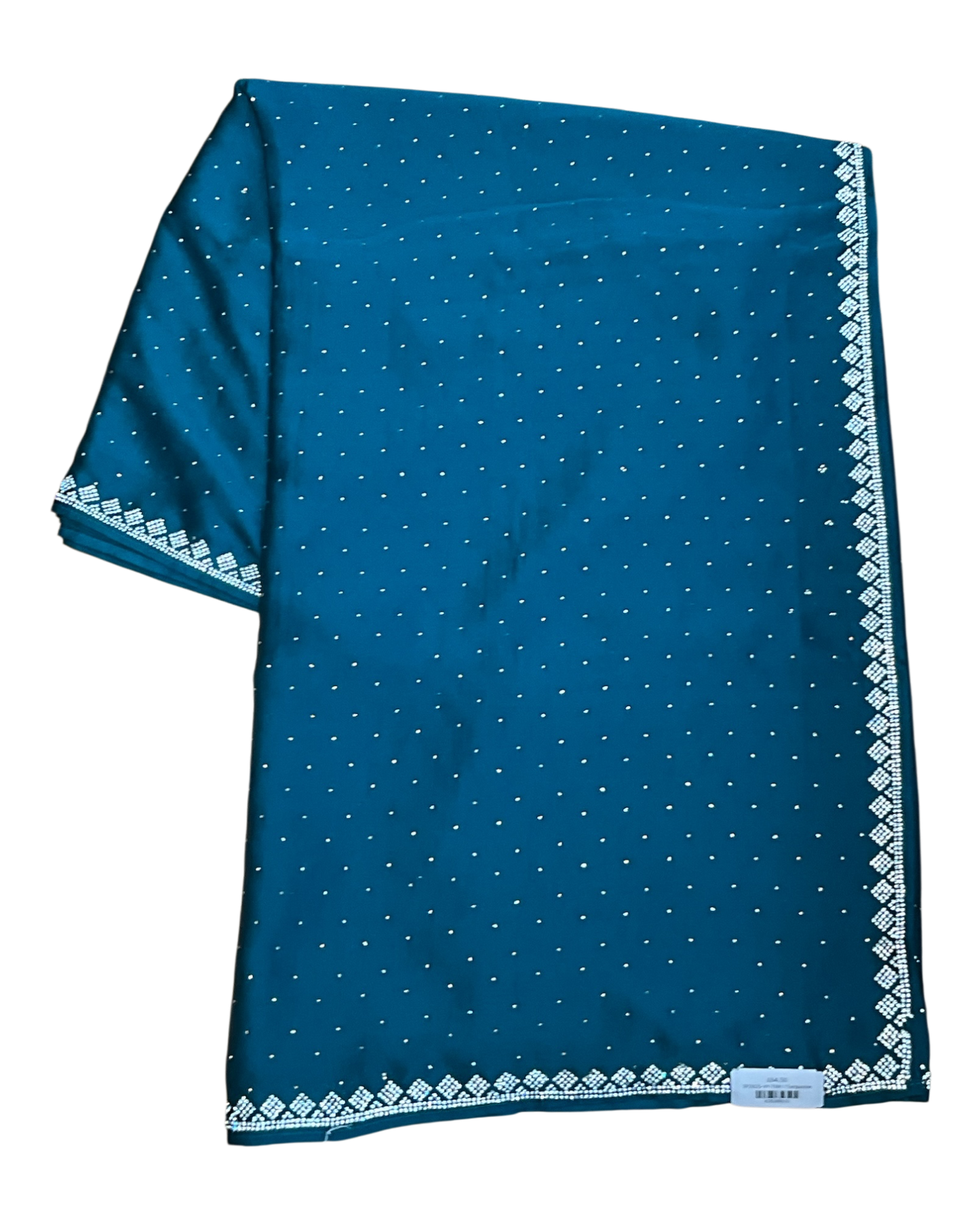 Turquoise Blue - Fancy Party Saree with Blouse Piece - UK stock - 24hr Dispatch - SP2625 VY