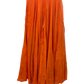 UK 10 / 36" - Orange - Designer Ladies Sharara / Palazzo Trousers Suit - UK Stock - Sangeet / Henna / Weddings - VMK Suriya 04RY26