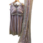Lilac - Ready Made Lehenga Set - Size 12 - 38"(Loosen up to 14) ) UK Stock - 24h Dispatch - KTC241207  TP 1224