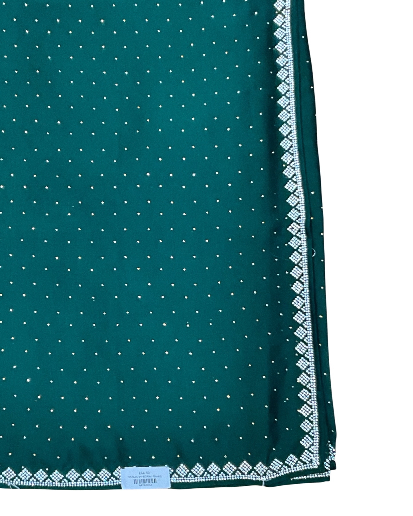 Bottle Green - Fancy Party Saree with Blouse Piece - UK stock - 24hr Dispatch - SP2625 VY
