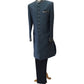Stunning Steel Grey Self Brocade Sherwani with Trousers -  BS862 PR 0823