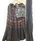 Dark Grey Ready Made Lehenga Set - Size 12 - 38"(Loosen up to 14) ) UK Stock - 24h Dispatch - KTC24107  VC 0124