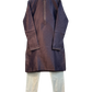 Purple - Banarasi Handloom Brocade Mens Indian Kurta set with Trousers - UK Stock - Weddings / Walimas , Sangeet, Diwali, Eid, Mehndi / Henna - VEE2455 VR