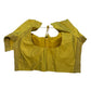 Olive Green - HYBRID Silky Saree blouse - With Elastic on both side for Great fit - Size 36",38", 40" S M L  - VAM1216 Ap