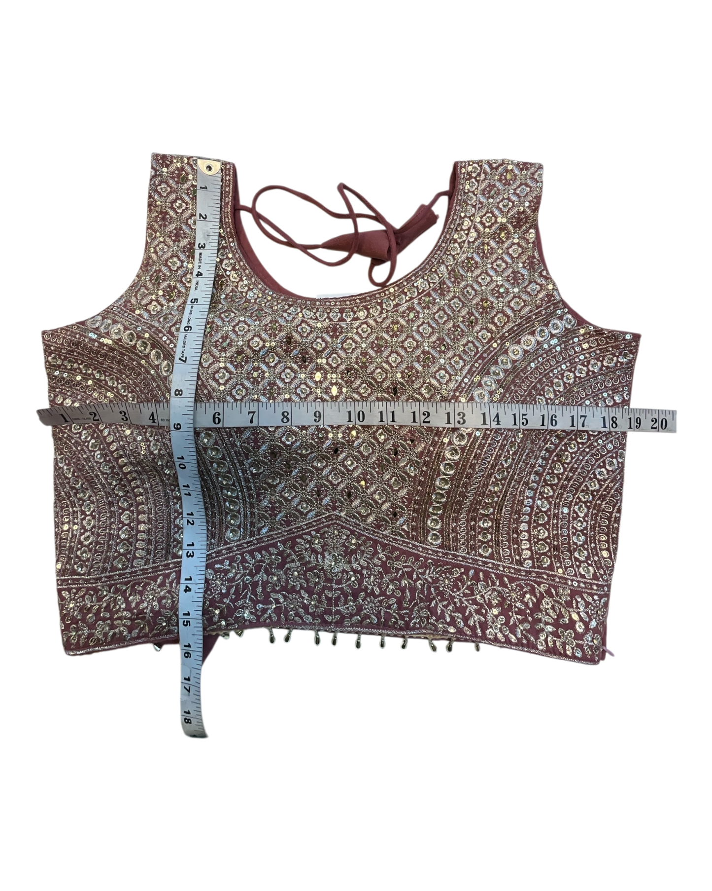 SALE! SALE! Size 12 - Dusty Pink - Ready Made Lehnga Set - Haldi / Mehndi / Weddings - UK Stock - 24h Dispatch - PC2604 VT