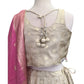 Size 14 / 40" Bust - Cream - Ready Made Lehenga Set - UK Stock - 24h Dispatch - KTC2501 57 TV