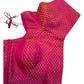 38" & 42" - Fuchsia Pink - Banarasi Brocade Saree / Lehenga Blouse -UK Stock - Quick Dispatch - LT3 08Rp25