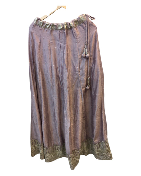Lilac - Ready Made Lehenga Set - Size 12 - 38"(Loosen up to 14) ) UK Stock - 24h Dispatch - KTC241207  TP 1224