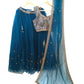 Blue Ready Made Lehenga Set - UK Stock - 24h Dispatch - PC2401  PY 0324