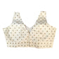 Cream - Gold / Silver Embroidery Silky Saree blouse with cups,  Sleeveless - 38" - UK Stock - Quick Delivery - RNK - R717-KV