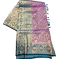 Wine - Rich Brocade Traditional Handloom Saree with Blouse Piece - UK stock - 24hr Dispatch - SP2627 TV