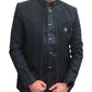 Teal - PREMIUM Slim Fit Mens BandhGala / Prince / Chinese Collar Open Jacket with inside Waistcoat- Fantastic Fit - CS2508 RY 0325