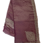 Dusty Pink - Rich Saree with Thread / Stone Embroidery and Blouse Piece - UK stock - 24hr Dispatch - RS2525 VJ