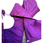 Purple - HYBRID Silky Saree blouse - With Elastic on both side for Great fit - Size 36",38", 40" S M L  - VAM1216 Ap