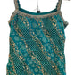 UK 16 / 42" - Turquoise - Ladies Sharara / Palazzo Trousers Suit - UK Stock - Sangeet / Henna / Weddings - DIL9427 JY