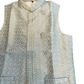 Silver / Pastel - Grey - All Over Embroidered - Mens Indian Waistcoat - UK Stock - 24 hr Dispatch - KCS4835 06KA26