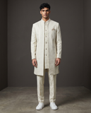 Pastel Pista Green - Mens Double Layered Sherwani / Indo-Western - Fantastic Value - KCS6625 06TT26
