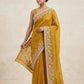 Haldi Yellow - Fancy Party Saree with Blouse Piece - UK stock - 24hr Dispatch - SP2607 KH