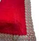 Red - Fancy Party Saree with Blouse Piece - UK stock - 24hr Dispatch - SP2604 KC