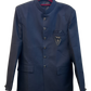 Dark Navy Blue - PREMIUM Slim Fit Mens Nehru / BandhGala / Prince / Chinese Collar Jacket - Fantastic Fit - CS2701 VP