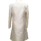 Cream - Classic Self Brocade Sherwani with Gold Buttons - XS, S, M, L, XL to XXXL BS786 JP 0823