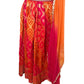 SALE - Size 14 / 40" Bust - Fuchsia Orange - Ready Made Lehenga Set - UK Stock - 24h Dispatch - KTC241101 1124