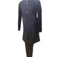 Black with Maroon Sequins Fully Embroidered  Soft Sherwani Set - UK Stock - 24h Dispatch - Spark17 JY 0324
