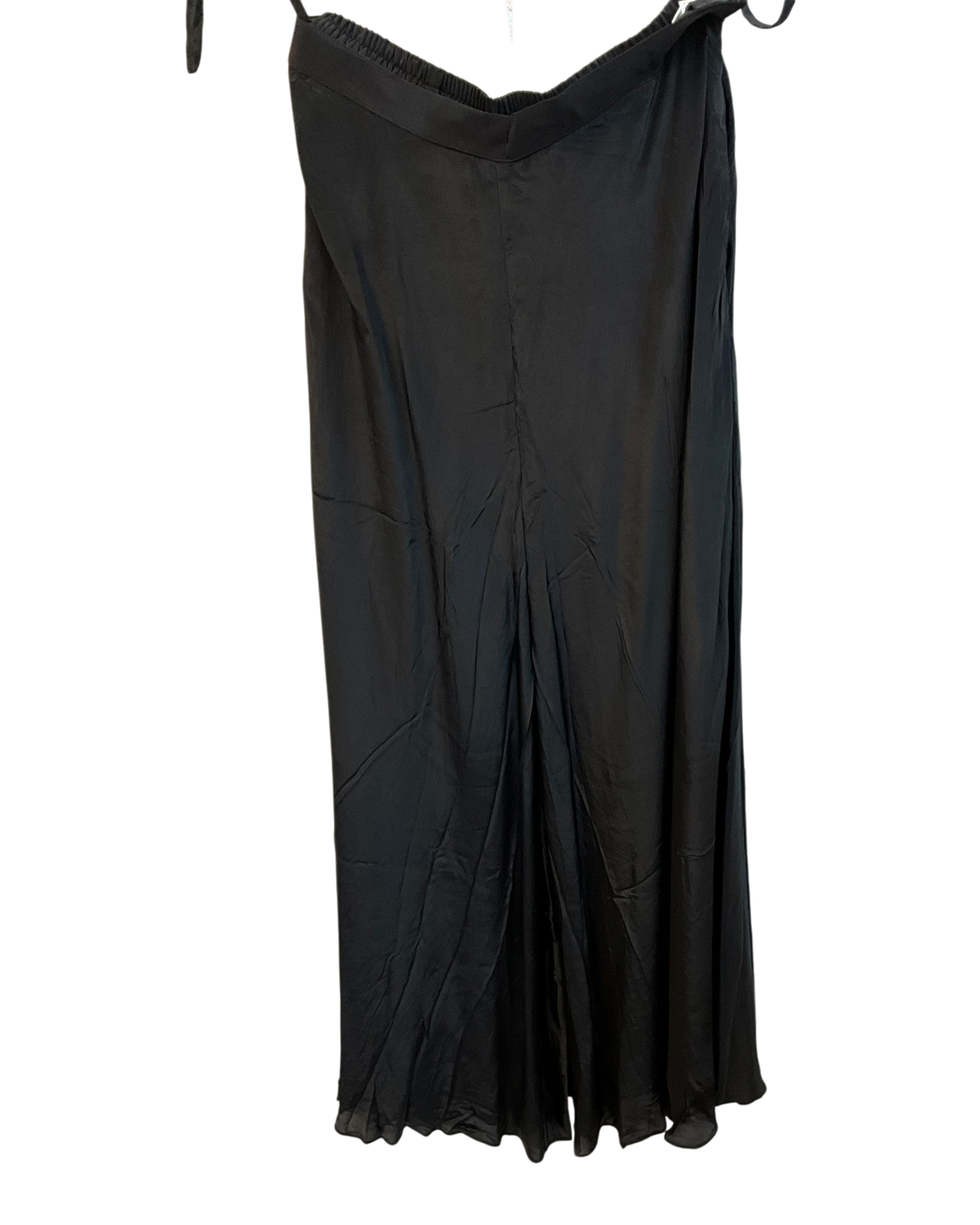 UK 12 / 38" - Black - Designer Ladies Medium Length Top Palazzo Trousers Suit - UK Stock - 2/3 days delivery - VMK Zilmil RY
