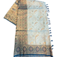 Sky Blue - Rich Brocade Traditional Handloom Saree with Blouse Piece - UK stock - 24hr Dispatch - SP2627 TV
