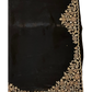 Black - Rich Saree with Stone Work Border and Blouse Piece - UK stock - 24hr Dispatch - RS2511 TA