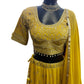 Haldi Yellow Ready Made Lehenga Set - Size 12 - 40"(Loosen up to 16) ) UK Stock - 24h Dispatch - KTC24314  TP 0324