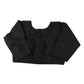 Blue - Silky Saree blouse with cups,  Long Sleeves, High Back - 38" - UK Stock - Quick Delivery - RNK - R231F-A