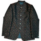 Bottle Green - PREMIUM Slim Fit Mens Contrast Brocade BandhGala / Prince / Chinese Collar Jacket - Fantastic Fit - VNS-JOD13 10TY25