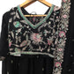 Black - Long Sleeve Blouse, Chiffon Lehenga Set - Weddings , Sangeet,  Henna, Haldi - 24h Dispatch - SWA09 PY 0624
