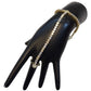 Gold - Gold Finish Panja / Indian Ladies Hand Accessory - Fashion Jewellery - Bollywood - Weddings - AE2443 11Jp24
